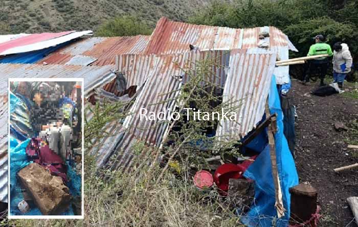 Derrumbe cae sobre campamento minero artesanal dejando un muerto y seis heridos, en Huaquirca
